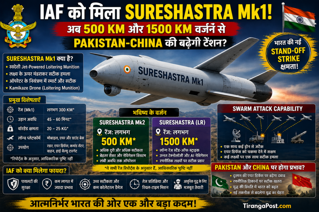 IAF Ko Mila SureshAstra Mk1! Ab 500 KM Aur 1500 KM Version Se Pakistan-China Ki Badhegi Tension (2) IAF Ko Mila SureshAstra Mk1! Ab 500 KM Aur 1500 KM Version Se Pakistan-China Ki Badhegi Tension